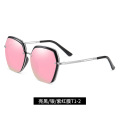 New ladies sunglasses retro multilateral sunglasses